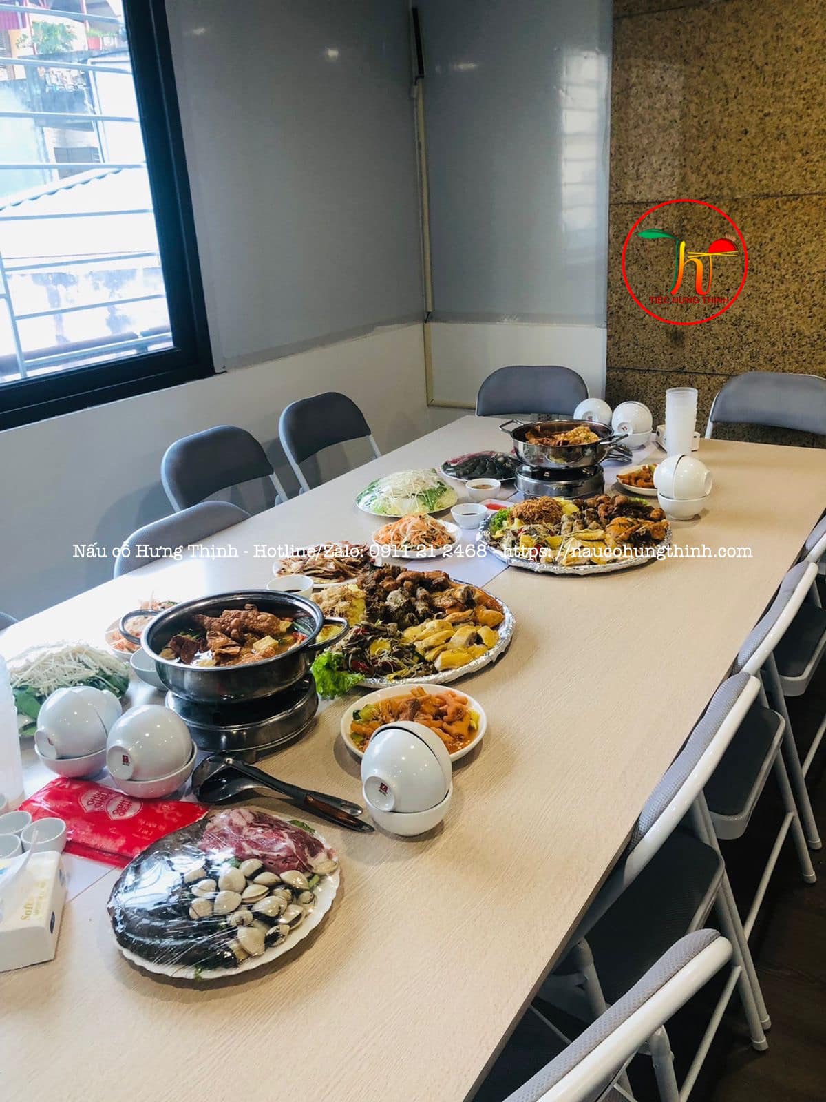 nấu cỗ sinh nhật hải sản