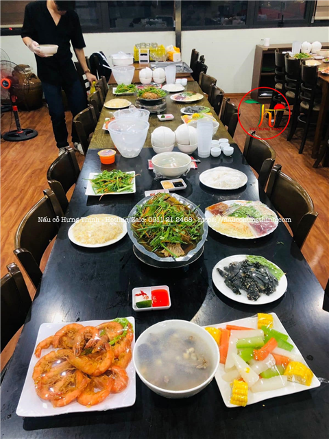 Ảnh dịch vụ nấu cỗ sinh nhật uy tín hà nội