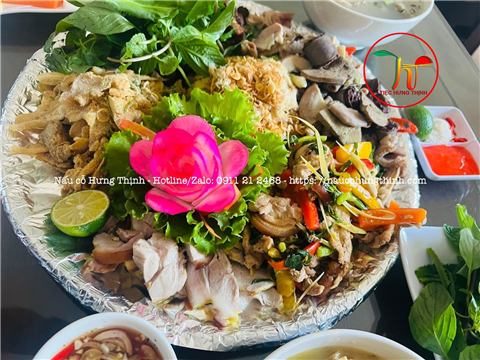 Ảnh nấu cỗ sinh nhật tại nhà giá rẻ