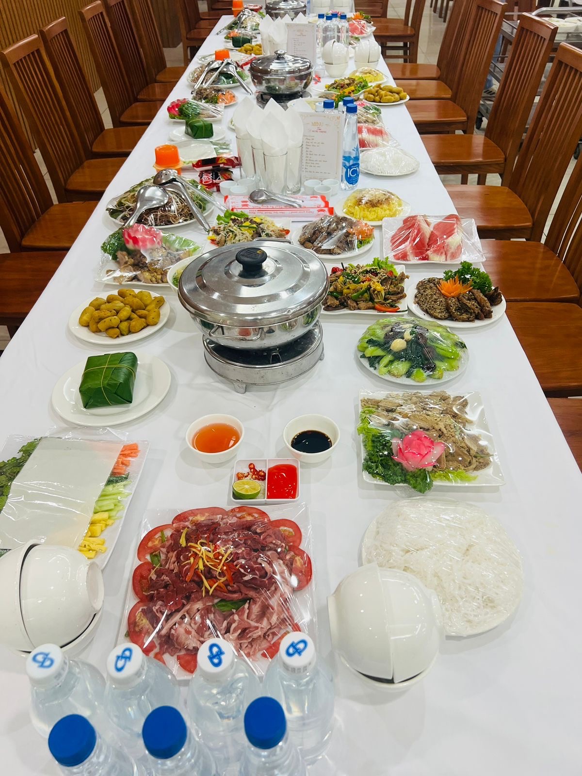 nấu cỗ giỗ ông ngoại tại nhà