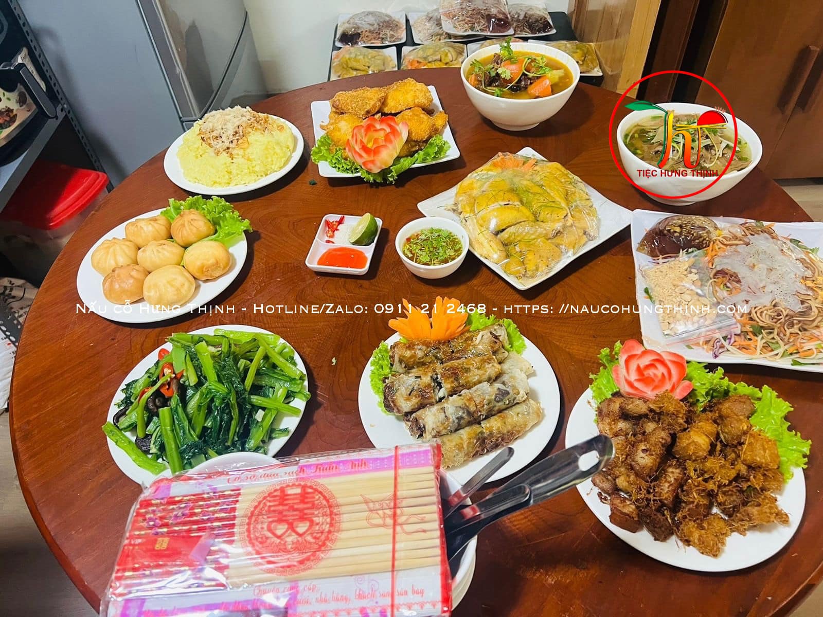 đặt nấu cỗ sinh nhật gia đình