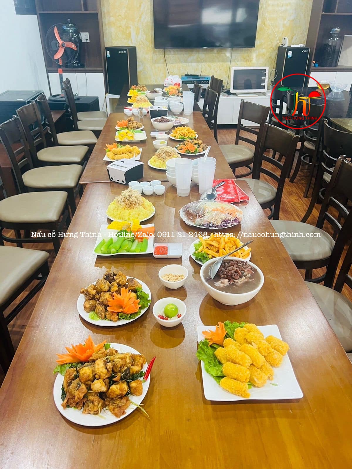 nấu cỗ cúng động thổ tại nhà