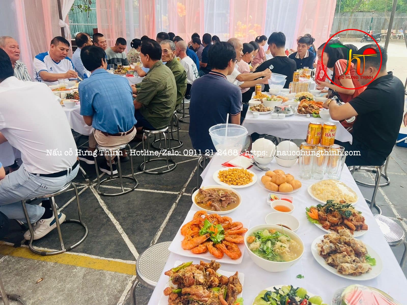 thuê nấu cỗ 100 ngày tại nhà