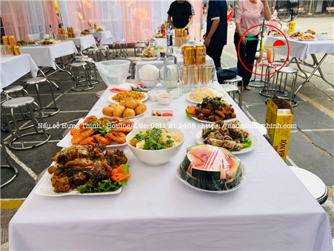 Ảnh nấu cỗ giỗ ông bà tại nhà