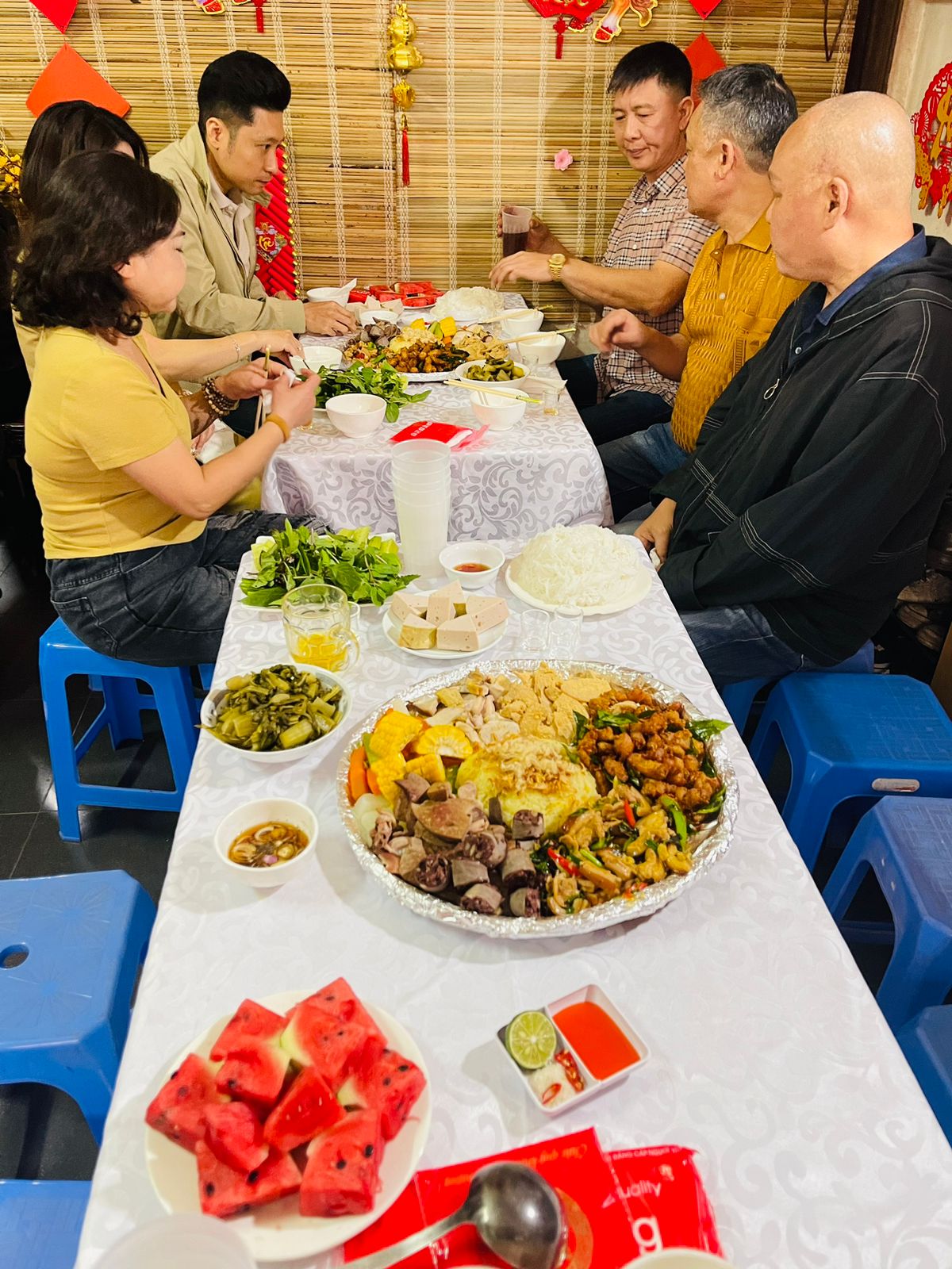 nấu cỗ tết tại hà nội