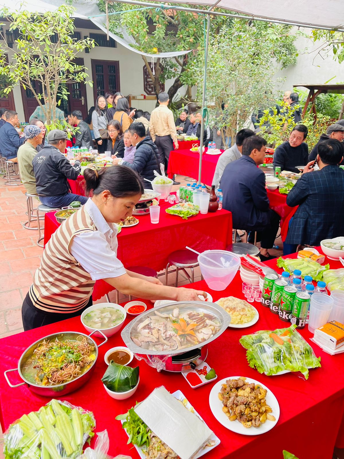 nấu cỗ lễ hội trung thu tại nhà