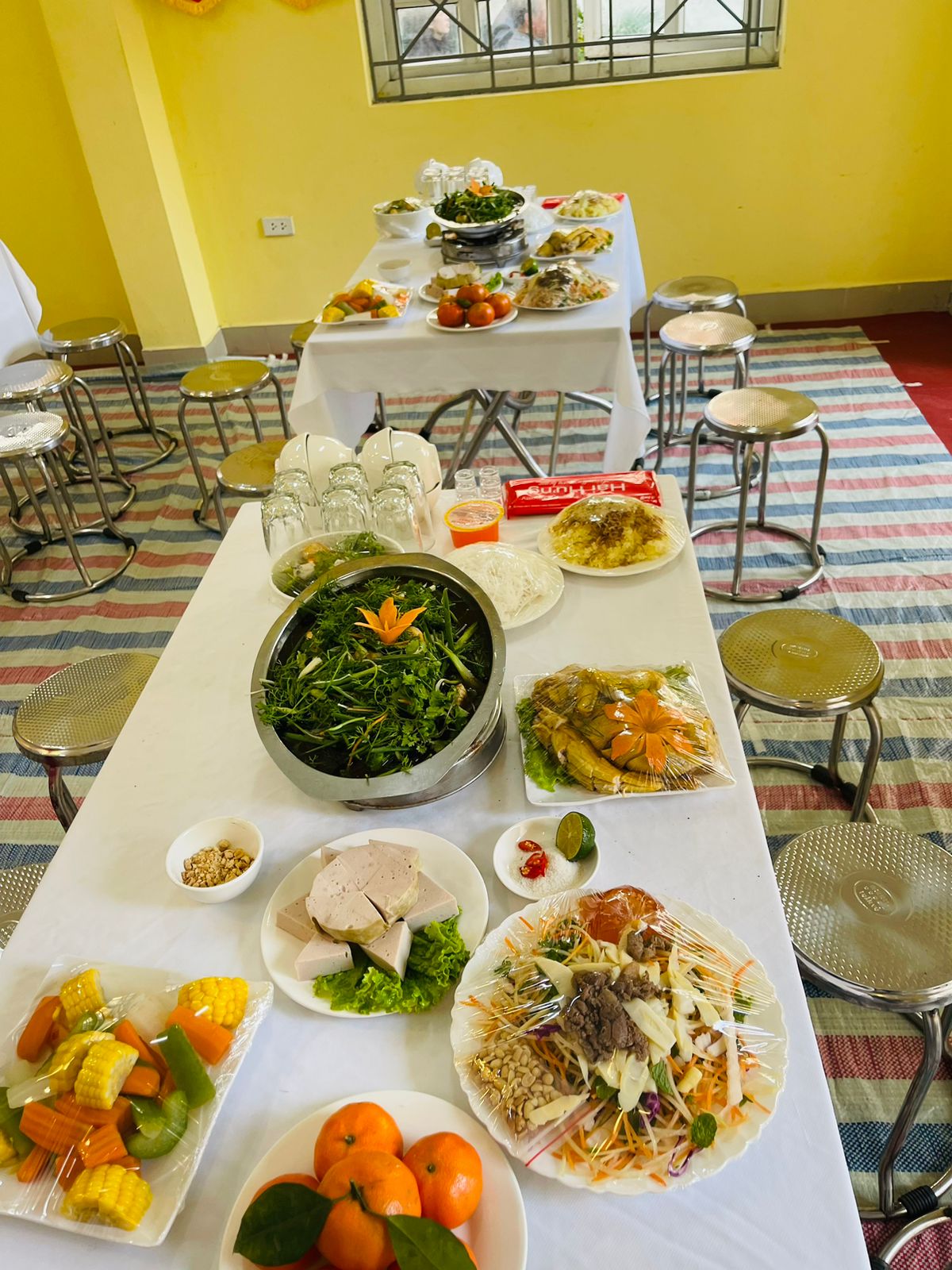 thực đơn nấu cỗ lễ hội truyền thống