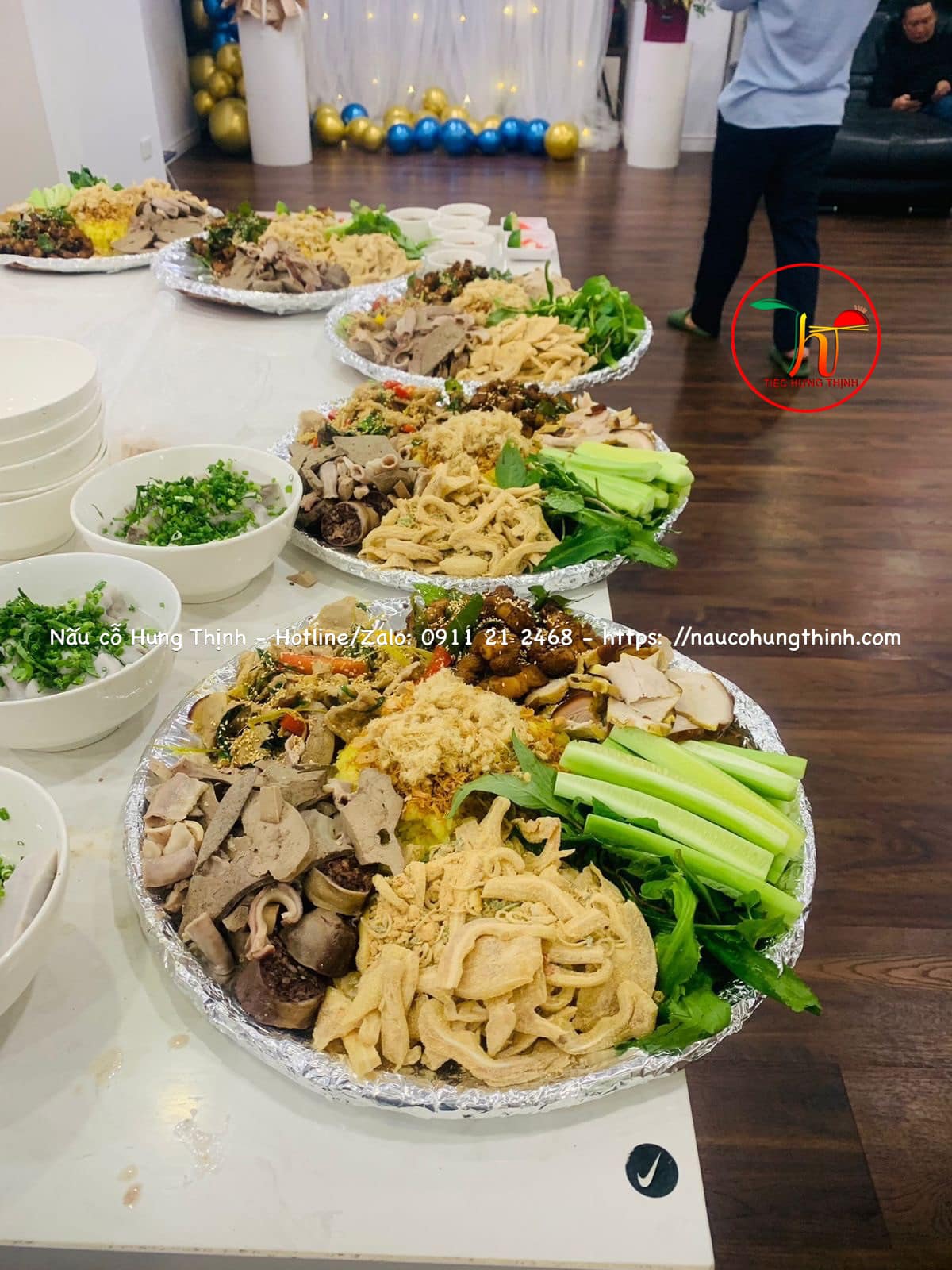 nấu cỗ cúng khởi công tại nhà