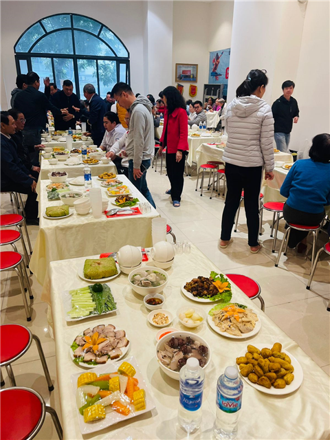 Ảnh nấu cỗ ngày lễ tình nhân 14/2