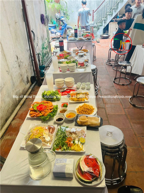 Ảnh dịch vụ nấu cỗ ngày tết tại nhà