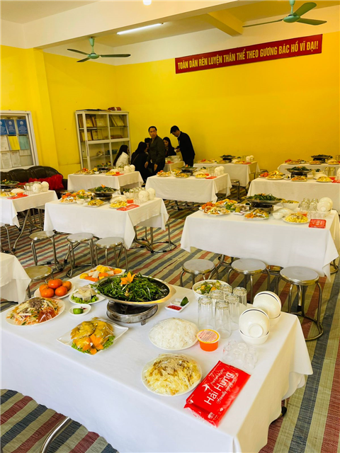Ảnh nấu cỗ ngày hội đoàn kết