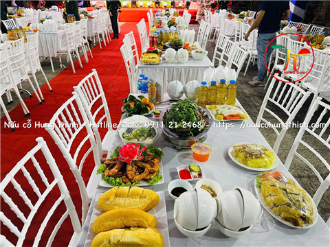 Ảnh nấu cỗ mừng năm mới