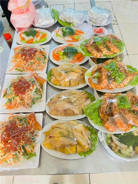Ảnh nấu cỗ giỗ tại nhà hải phòng