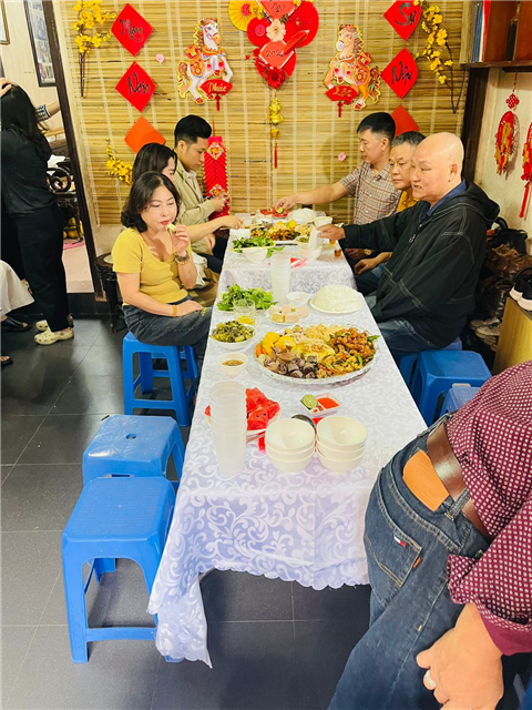 Ảnh Nấu cỗ ngày rằm & lễ Phật giáo