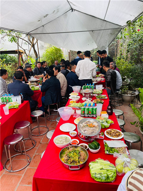 Ảnh nấu cỗ lễ hội đền chùa