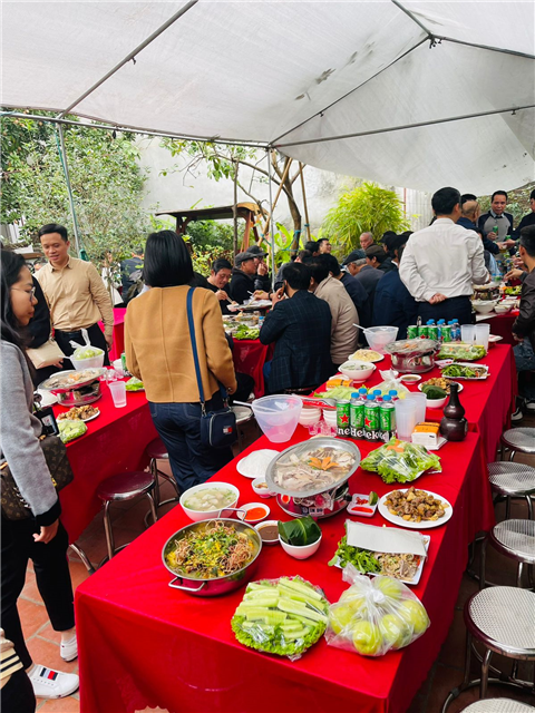 Ảnh nấu cỗ lễ hội cầu ngư