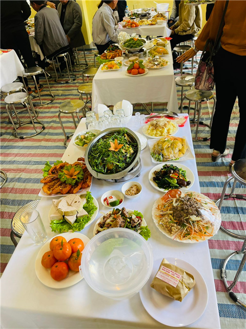 Ảnh nấu cỗ tết thiếu nhi