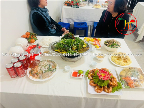 Ảnh thực đơn nấu cỗ ngày tết