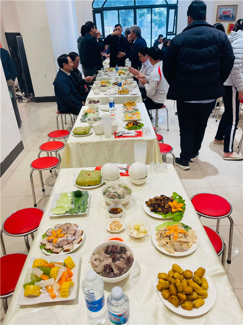 Ảnh nấu cỗ ngày nhà giáo việt nam