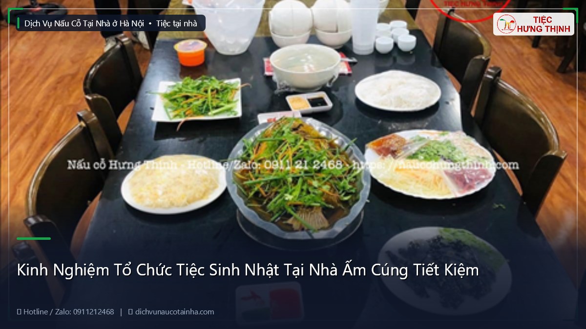 Kinh Nghiệm Tổ Chức Tiệc Sinh Nhật Tại Nhà Ấm Cúng Tiết Kiệm
