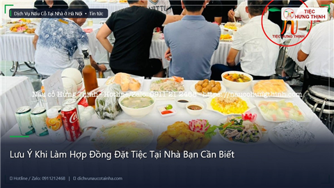 Ảnh Lưu Ý Khi Làm Hợp Đồng Đặt Tiệc Tại Nhà Bạn Cần Biết