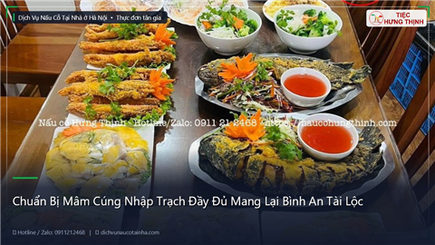 Ảnh Chuẩn Bị Mâm Cúng Nhập Trạch Đầy Đủ Mang Lại Bình An Tài Lộc